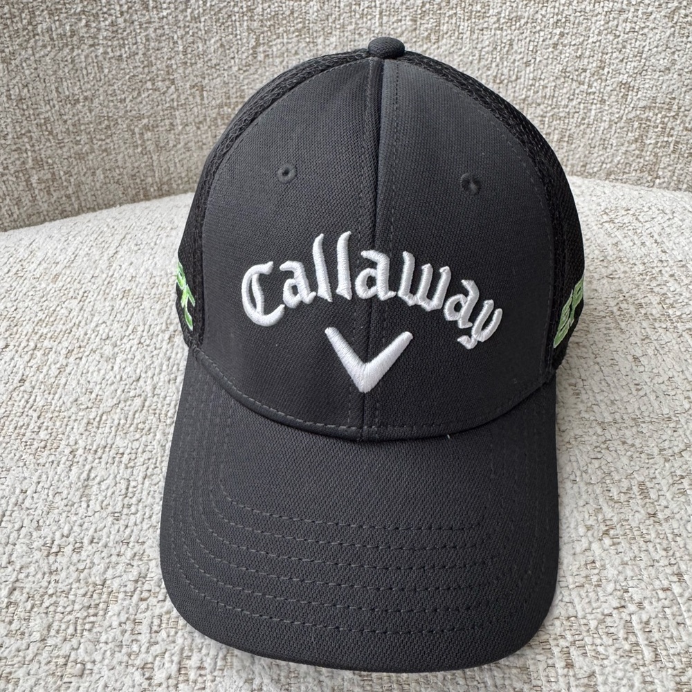 New Callaway Charcoal Cap with White Logo
